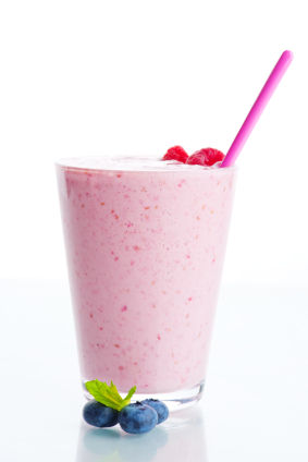 Vanilla Berry Cream Smoothie